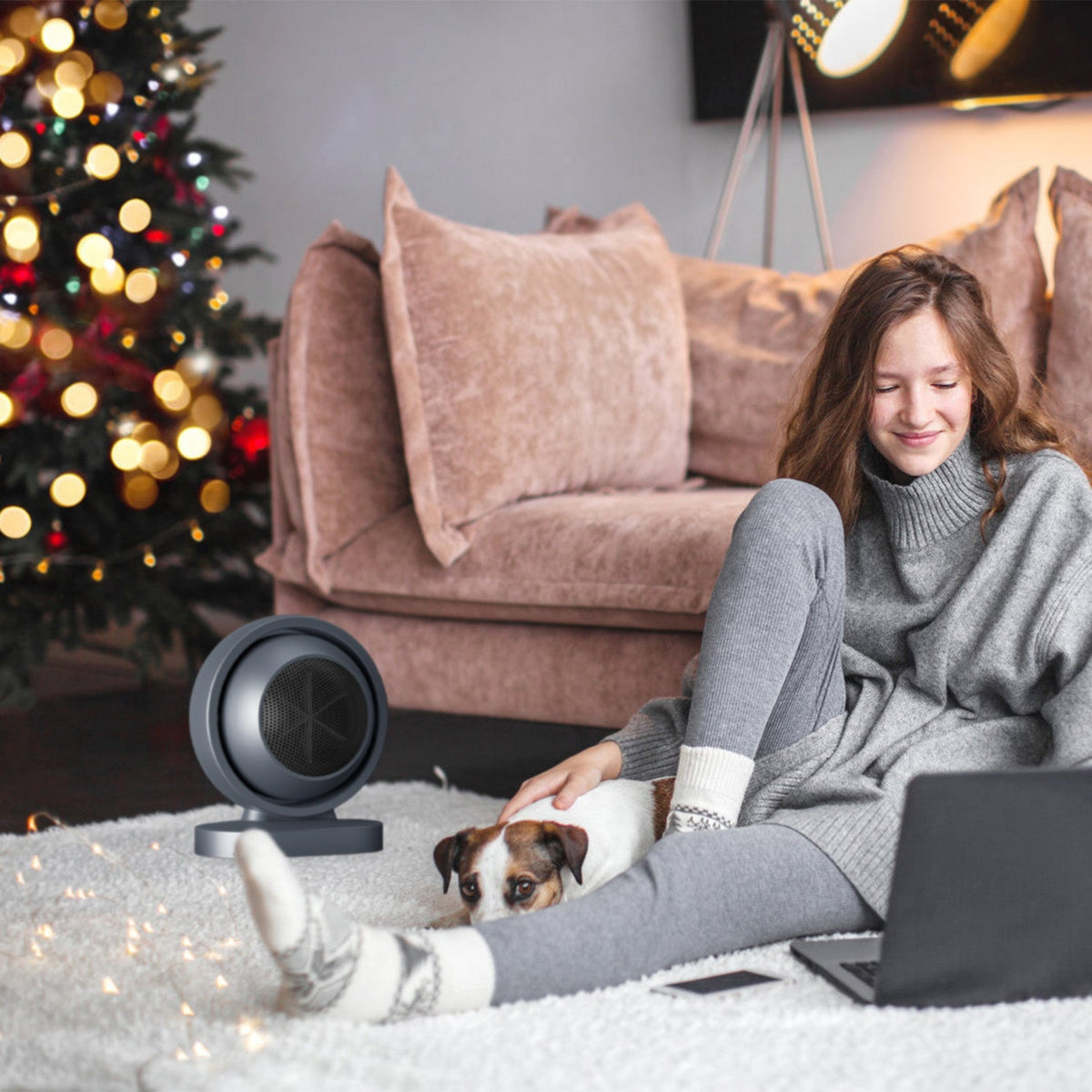 1Pc 380W Space Heater With 30 Degree Tilting Angle 3S Fast Heating Portable Desktop Electric Heater For Indoor Use With Overheat Protection Tip Over Protection For Home Office - AMOCARTb43f24a9c18a02d25e2d8ce8f53f150d