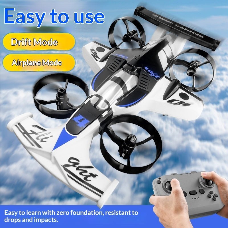 Advanced Black Tech Toy, Durable Land And Air Dual-use Remote Control - AMOCART34c22335bef6b983467fe137f4d307c4