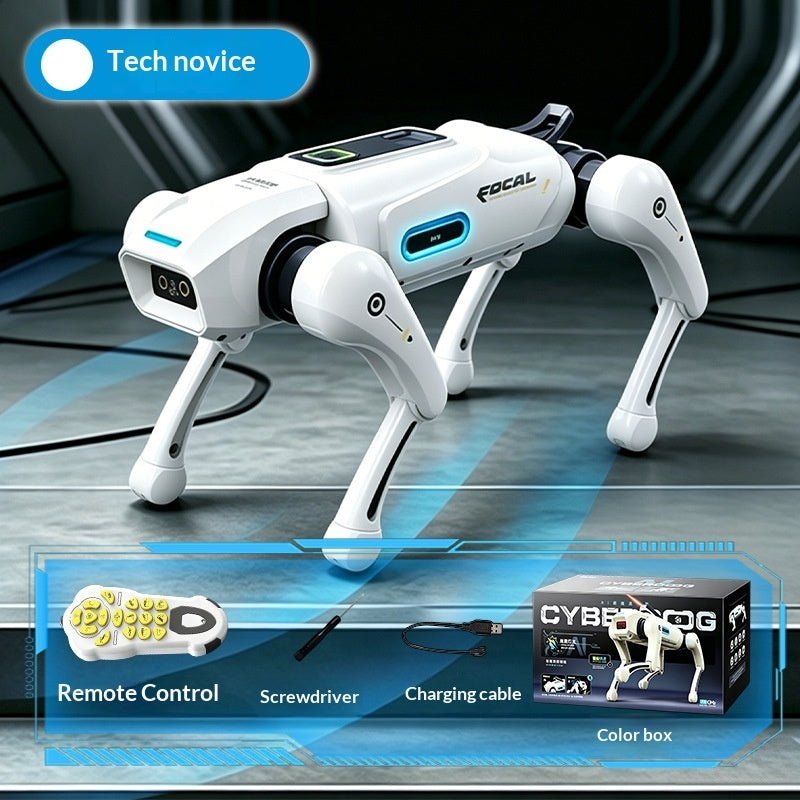 AI-powered Robotic Dog Tech-driven Programmable Machine Dog With Voice Interaction - AMOCARTa4db8349693111050fc35e6ccaebefcc