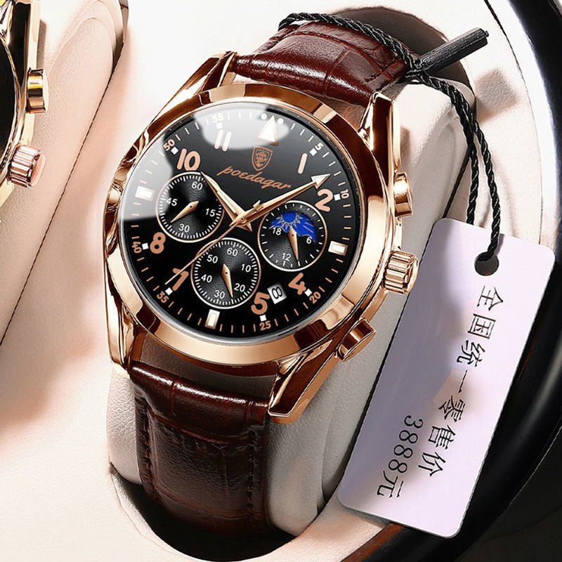 Black Tech Men's Watch Male Student Korean Fashion - AMOCART4754a90fec53d8d9a6f7308b65077f0a