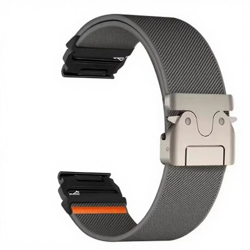 Elastic String Fabric Woven Men Watch Strap - AMOCARTe9ab5799921f4e3b36473b4de417f041