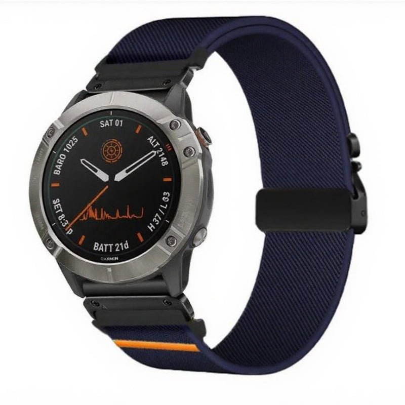 Elastic String Fabric Woven Men Watch Strap - AMOCART4c6d4500724284cfac3c5d43009f81d9