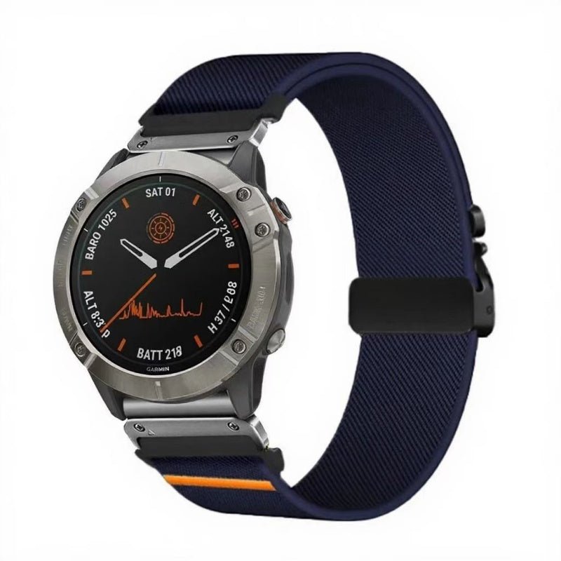 Elastic String Fabric Woven Men Watch Strap - AMOCART10bb3f4cf34c7e4a2e37dda4167d8883