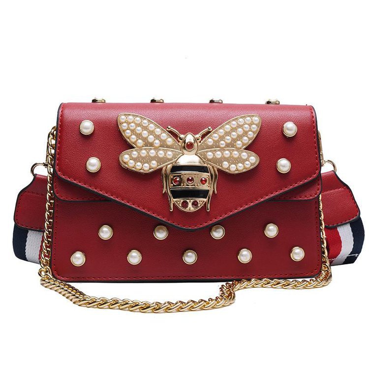 Fashion ladies shoulder bag small square bag - AMOCART1969fe68fd4757ded1f5649b44fb8377