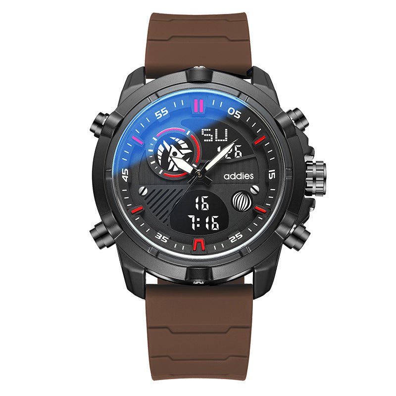 Fashion Men Sports Water Luminous Metal Watch - AMOCART615446ee77c5d5602a0578de4fb8a6ad