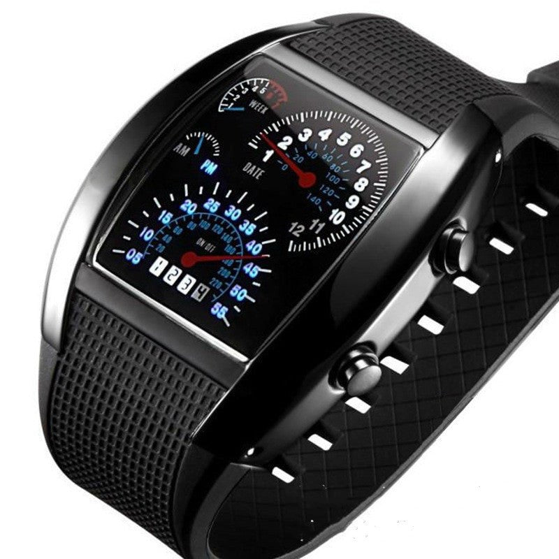 Fashion Men's Watch Unique LED Digital Watch Men Watch Electronic - AMOCARTdea5b4b614528f11647e56da8fae557c