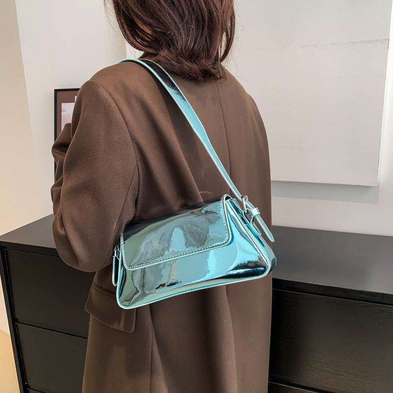Flip Messenger Bag Ladies Shoulder Underarm Bag - AMOCARTba9c9cbd3cc9c136961ce1a477045d5c