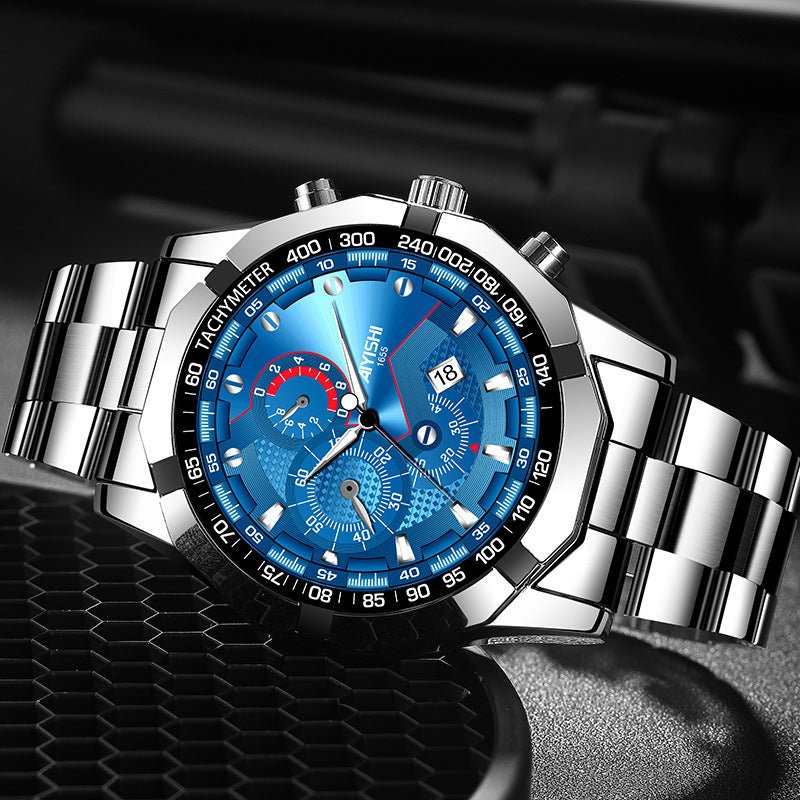 Full Automatic Non-Mechanical Watch For Men - AMOCART63b7bde3ec00c935d560980d0537c3ee