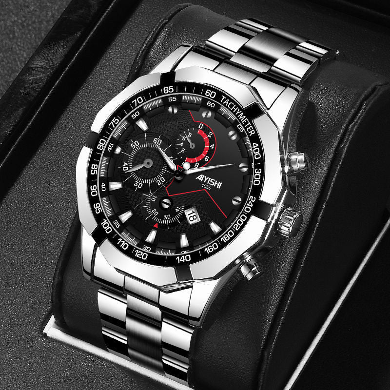 Full Automatic Non-Mechanical Watch For Men - AMOCART555607fa3385a83ae4044e27782440ab