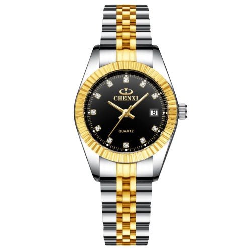 Golden couple watch men - AMOCART7daa2c76bcab9afb6870453b29f80ef8