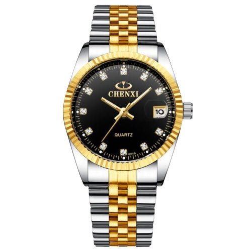 Golden couple watch men - AMOCART6e5590ef1ac191ee7fbb155686f9c1fb