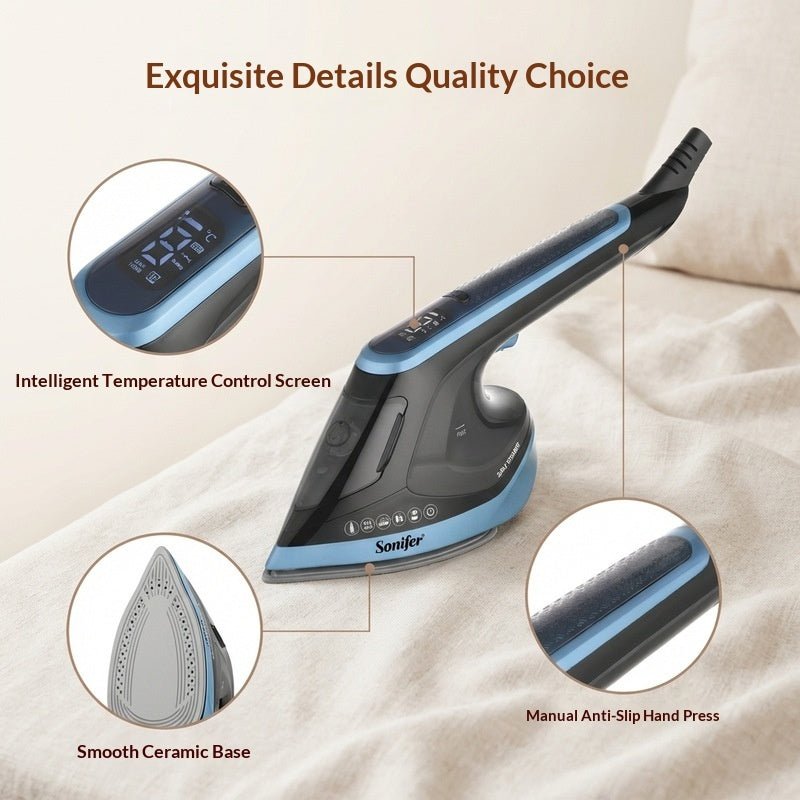 High-Power Portable Handheld Household Iron - AMOCART680e60e63f0b3a87f917522588a64ce3