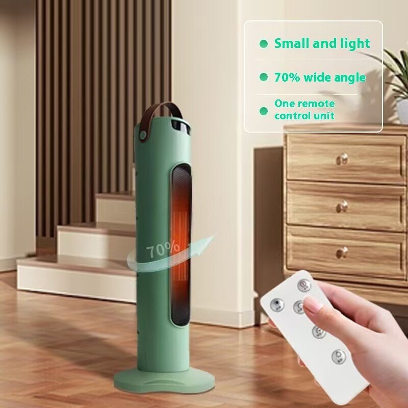 Household Heater Vertical Intelligent Remote Control Electric Heater - AMOCART7b8cf30056d98a0e2a68fc358be0a481