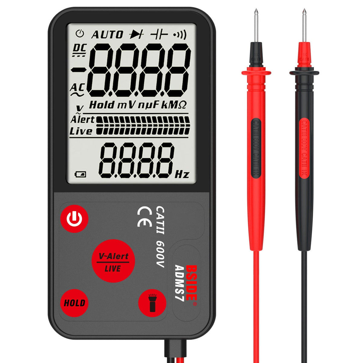 Intelligent Large Screen Fully Automatic Ultra-thin Digital Multimeter - AMOCARTa0cdde60638d06e9d636cb2954f1dde8