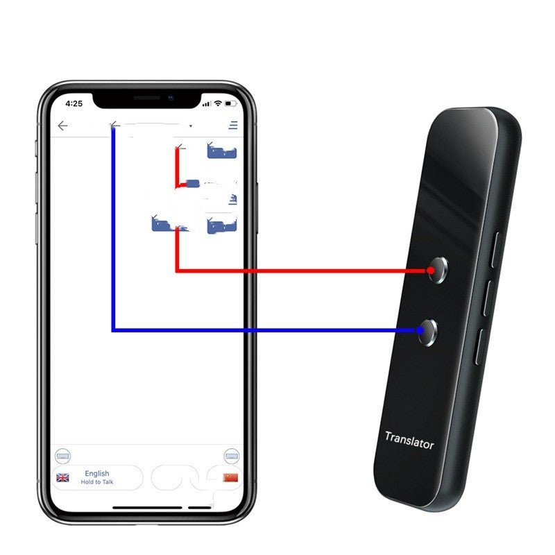 Intelligent Translator Bluetooth Multi Language Translation - AMOCART54a613924bf6401b582a155bf58f0ded