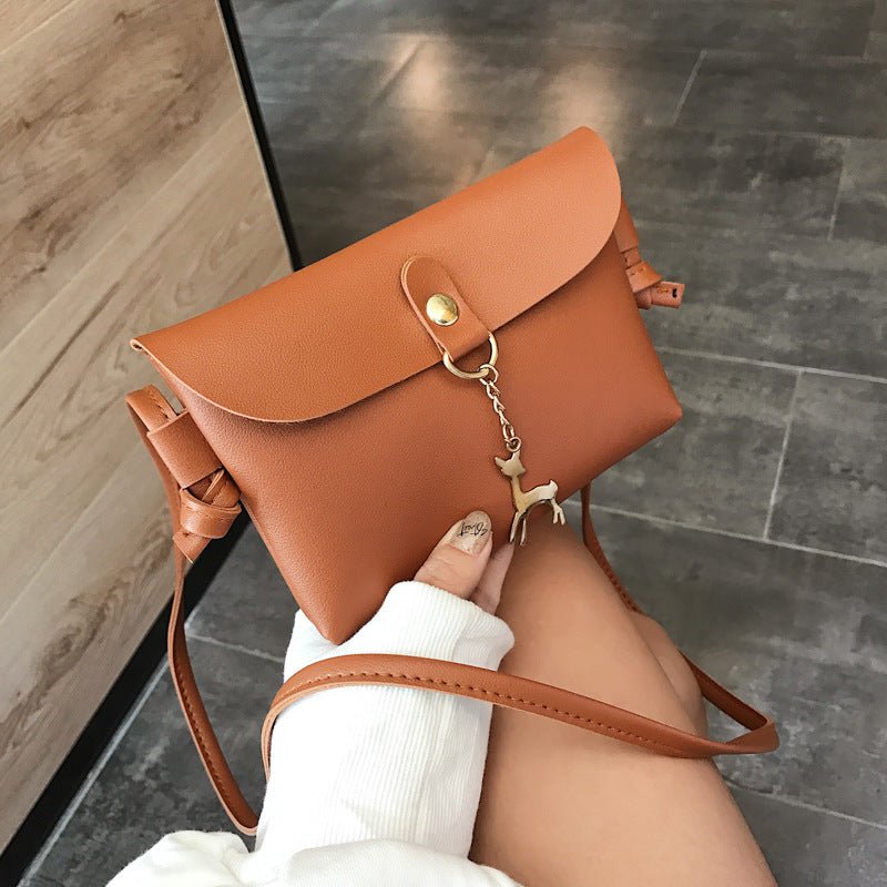 Ladies casual PU shoulder bag - AMOCART475530c1c52aaae9929118dd412703bc