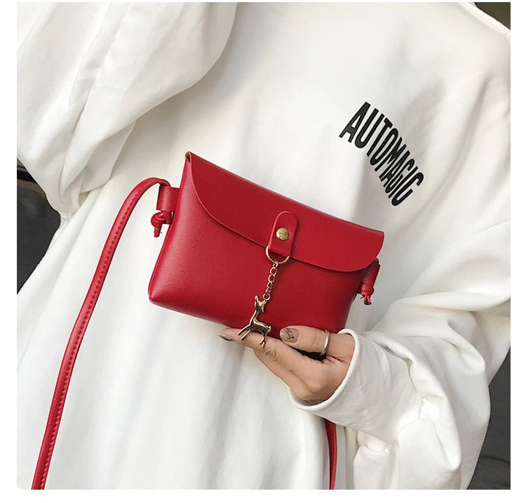 Ladies casual PU shoulder bag - AMOCART5d4403beb79f32b463b3c66644a14541