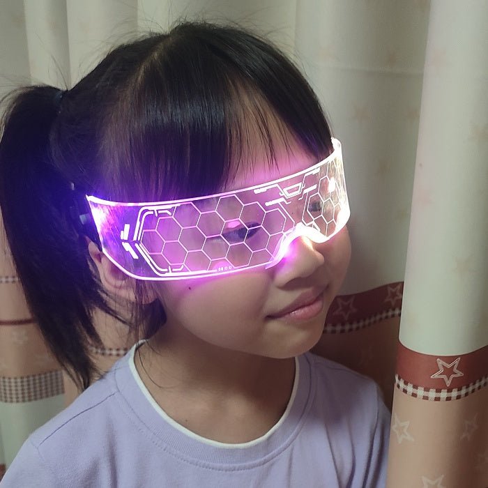 Luminous Glasses Tech Sense Cool Sunglasses For Boys And Girls - AMOCARTd23906eee30205370e111db117f2d8de