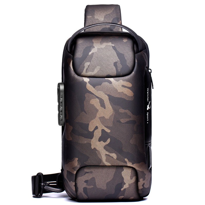 Men Chest Bag Messenger Bag Anti-theft Shoulder Bags Chest Bag Pack For Male - AMOCART3e512b318c7f05c7ffc4fa55cb2a46e0