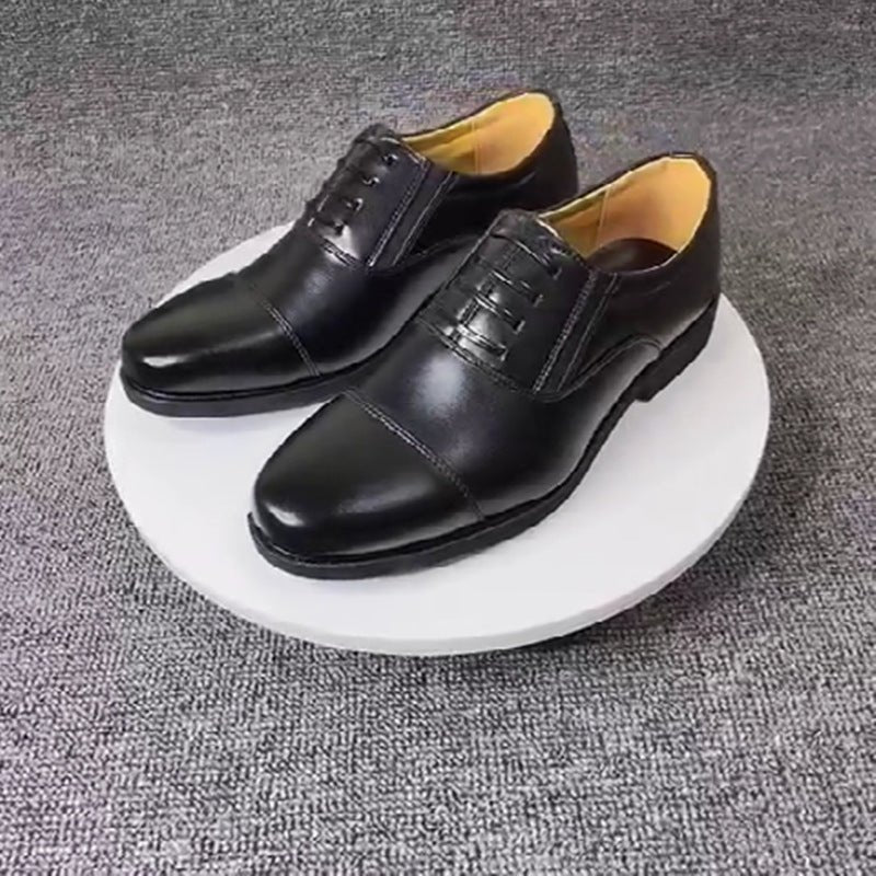 Men's leather business casual shoes - AMOCART61a647019fb3fc226596bc93e6ee540e