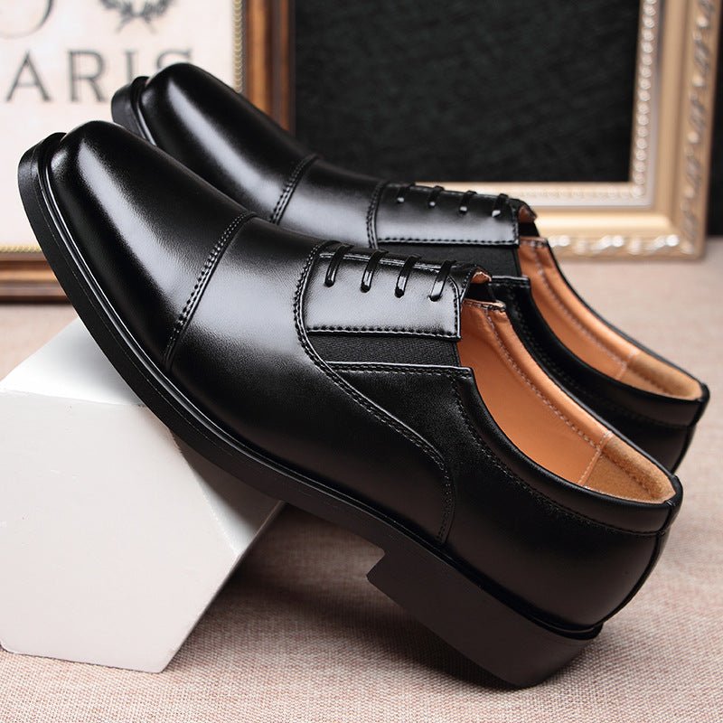 Men's triple joint leather shoes - AMOCART905cace5a4dd3fd511e6bbb2d45e04cd