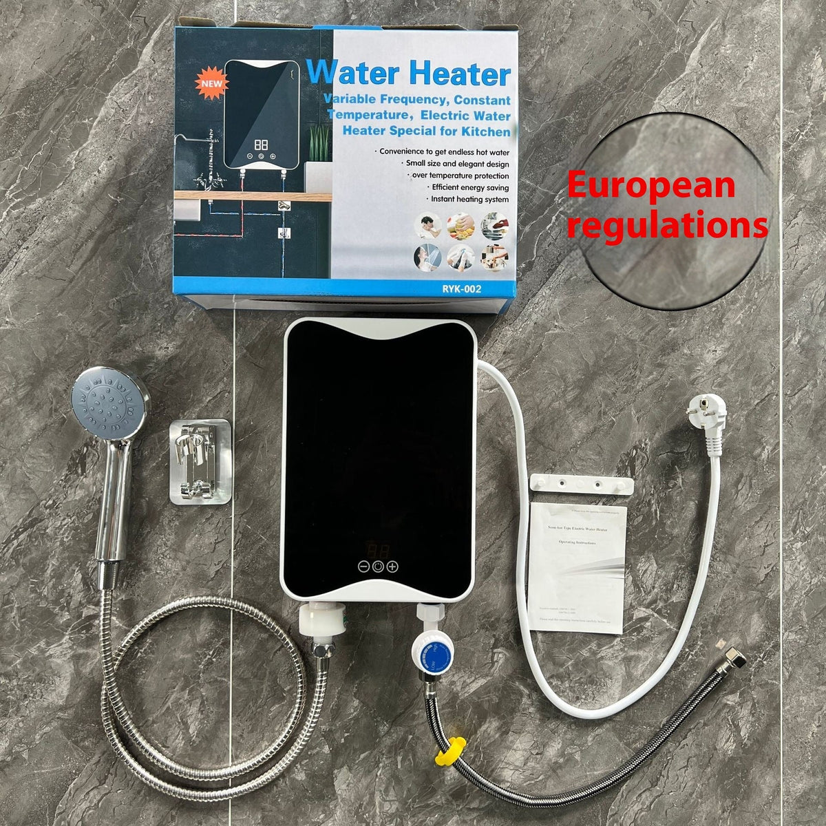 Miniture Water Heater Water Heater Constant Temperature Fast Heating Shower Bath Machine Mini Instant Electric Water Heater - AMOCARTd26fc31e22ec8fae5360265de9d16312