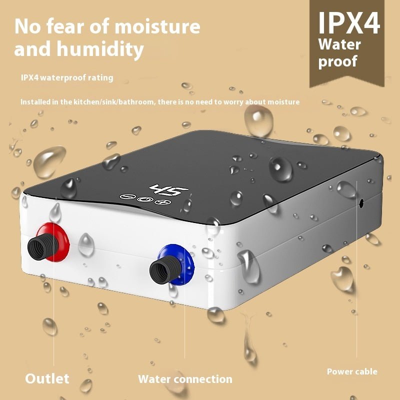 Miniture Water Heater Water Heater Constant Temperature Fast Heating Shower Bath Machine Mini Instant Electric Water Heater - AMOCART3e625f8f8fdd35d98b355bd66b6b4193