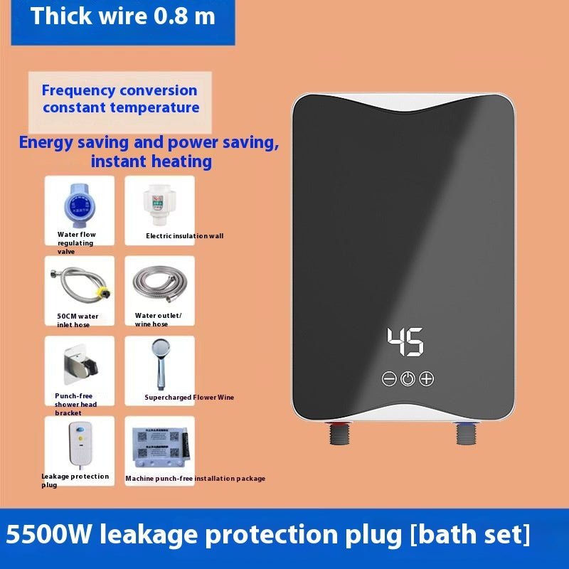 Miniture Water Heater Water Heater Constant Temperature Fast Heating Shower Bath Machine Mini Instant Electric Water Heater - AMOCARTf381d114a12a71feb892ce8ba6ca755d