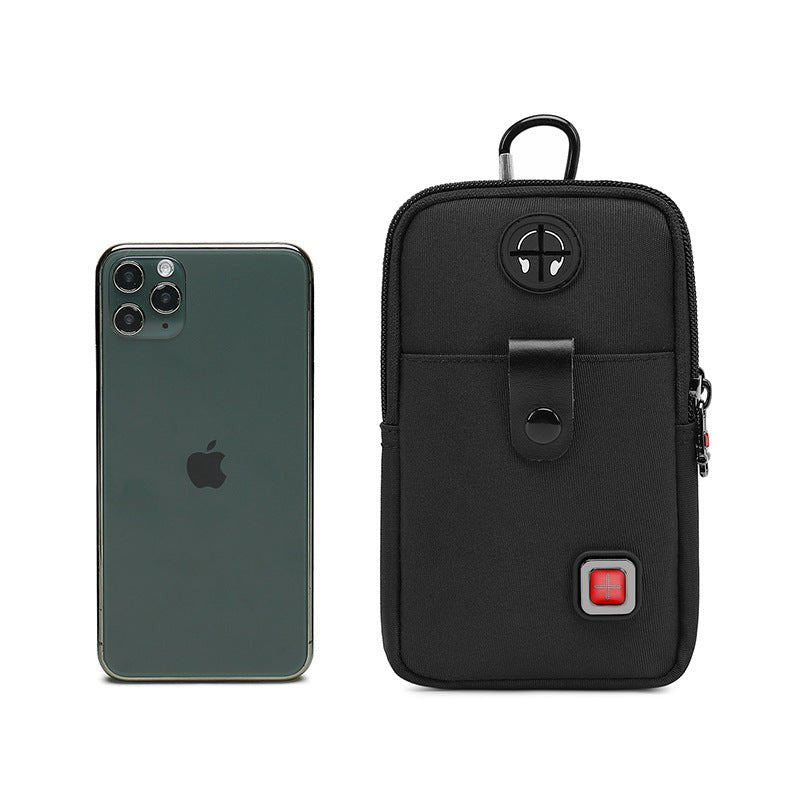 New Belt Waterproof Phone Bag Vertical Crossbody Small Bag For Men - AMOCART8b84cd530c0b38de924af9ea0a3a7a17