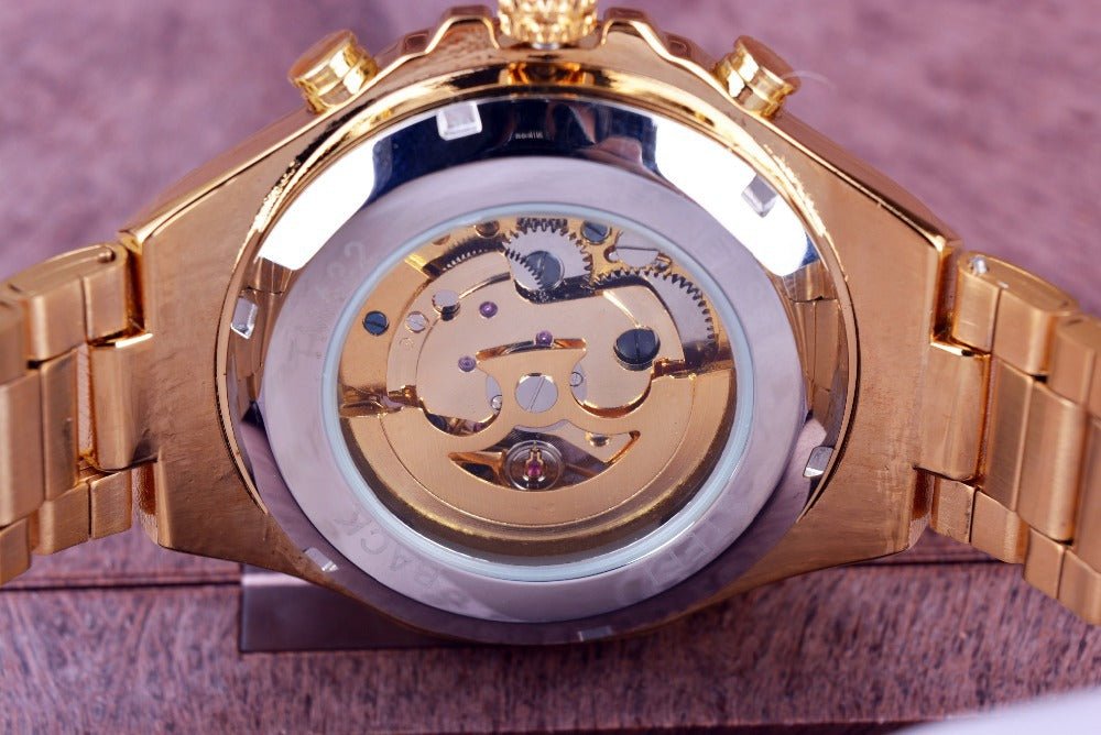 Personalized All-steel Hollow Automatic Mechanical Watch Fashion Watch For Men - AMOCARTa73cfd65a7e24fbe72b54d9d2ade8c01