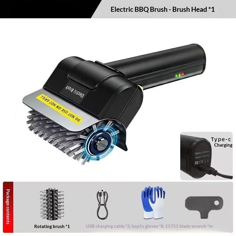 Portable Outdoor BBQ Gadget Barbecue Brush - AMOCART6a4b38f8d0778ab2b7de2792b6eea017