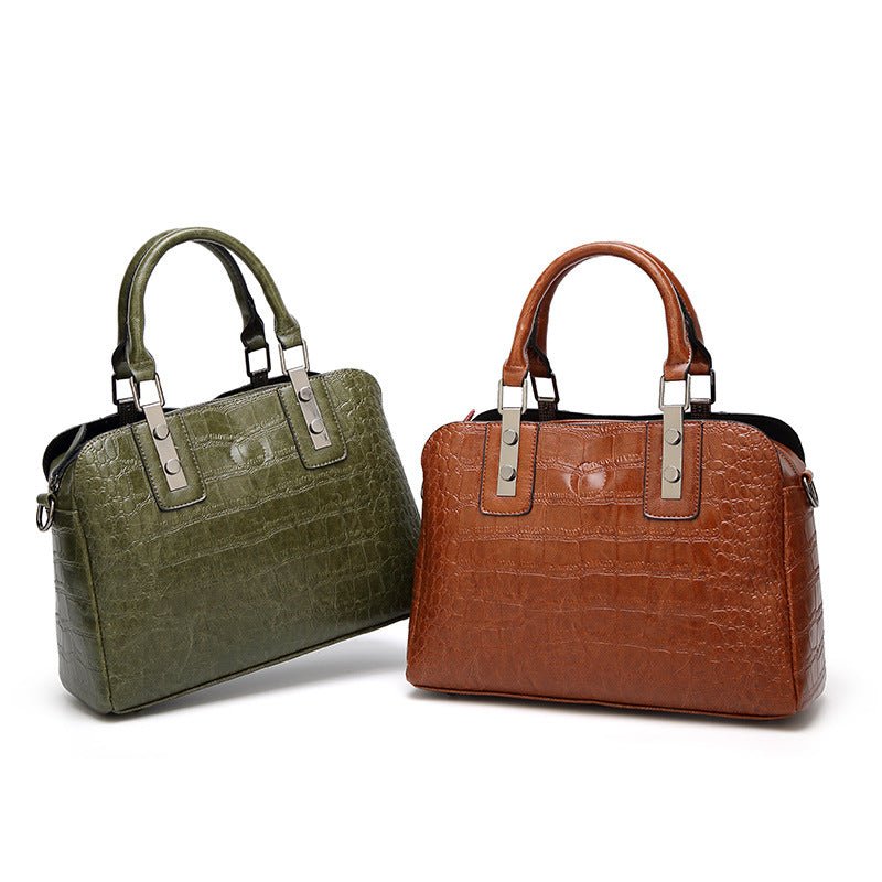 Simple handbag ladies shoulder bag - AMOCART6da7184e8defaa5cb041b982609edb22