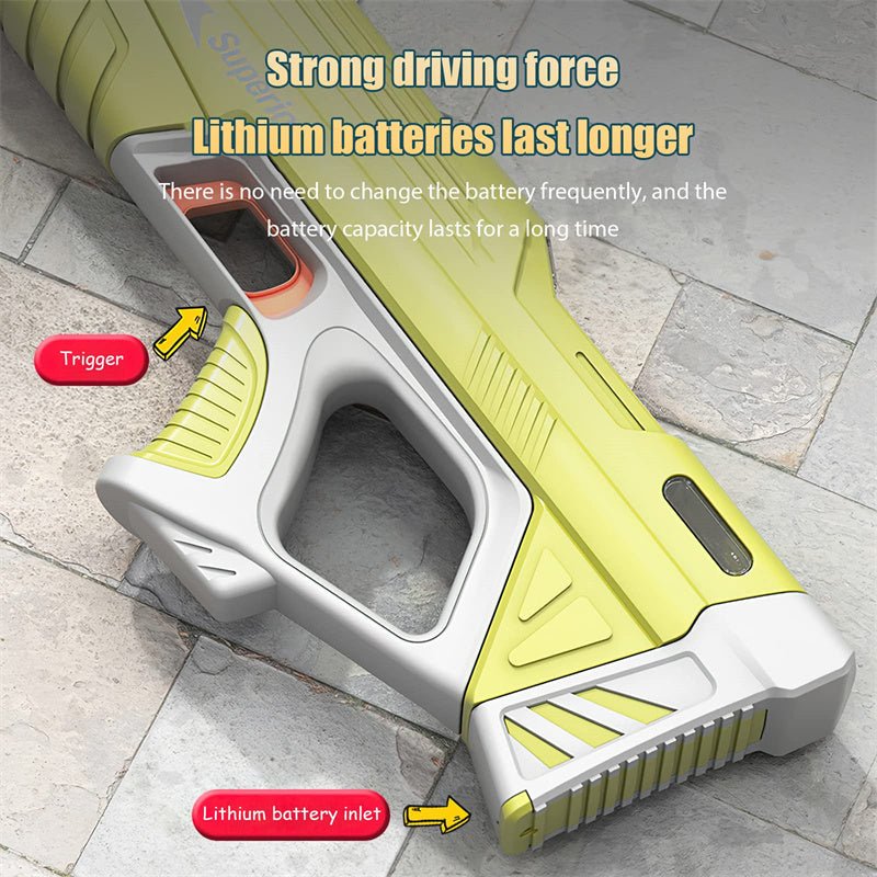 Summer Full Automatic Electric Water Gun Toy Induction Water Absorbing High-Tech Burst Water Gun Beach Outdoor Water Fight Toys - AMOCART9ceae46f40230eebee5feb15b4739890