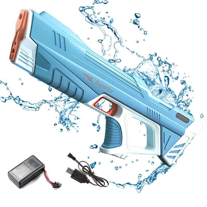 Summer Full Automatic Electric Water Gun Toy Induction Water Absorbing High-Tech Burst Water Gun Beach Outdoor Water Fight Toys - AMOCART9b7e88abcadff1c6504e62f87820ee1b