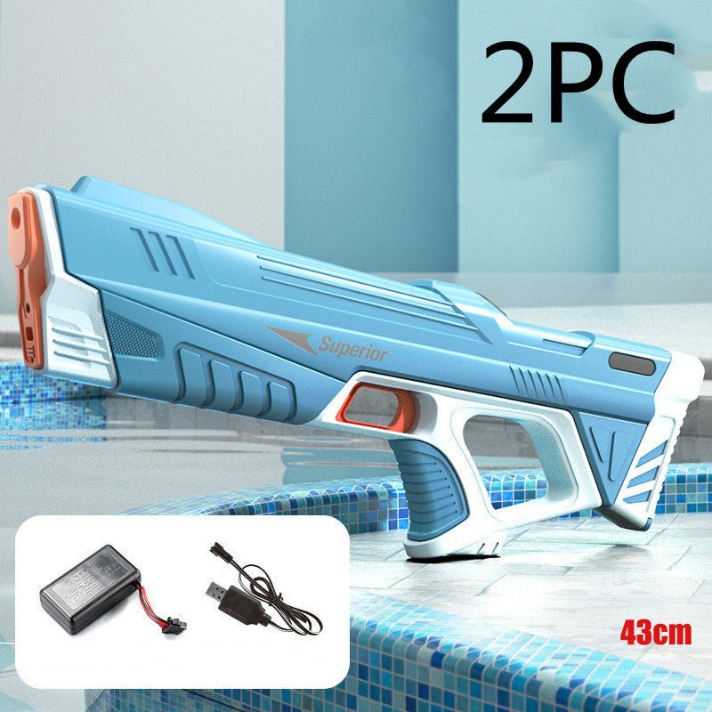 Summer Full Automatic Electric Water Gun Toy Induction Water Absorbing High-Tech Burst Water Gun Beach Outdoor Water Fight Toys - AMOCARTcd0df31616f2e018d42d623b3d610596