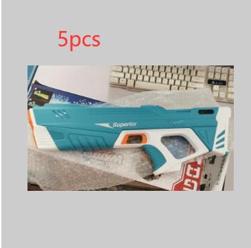 Summer Full Automatic Electric Water Gun Toy Induction Water Absorbing High-Tech Burst Water Gun Beach Outdoor Water Fight Toys - AMOCART5be1f61fa46727232c647892fc78f623