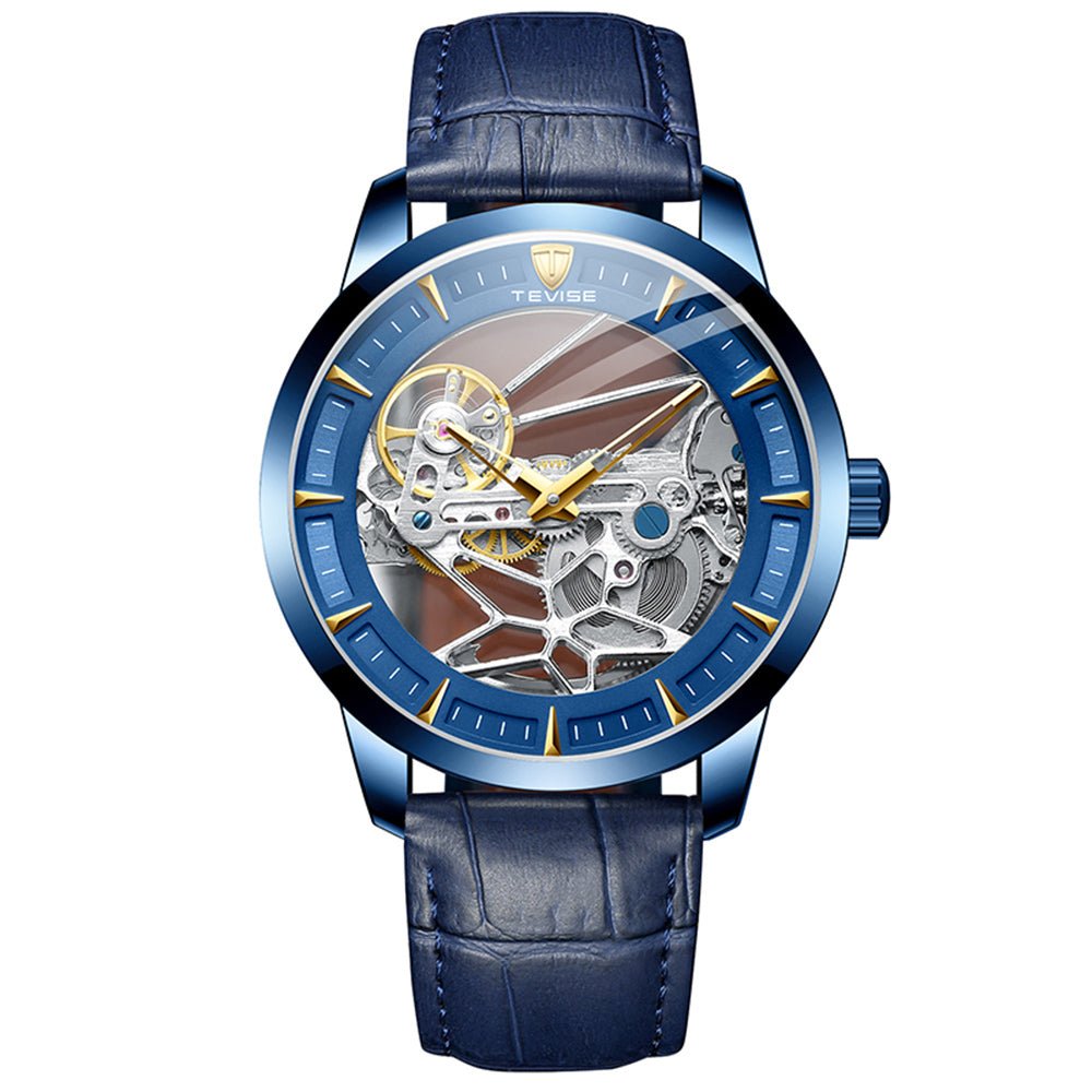 Watch Men's Mechanical Watch Automatic Waterproof Hollow Mechanical Watch Men - AMOCART42c3398041394d2b75007d4e12d2525e